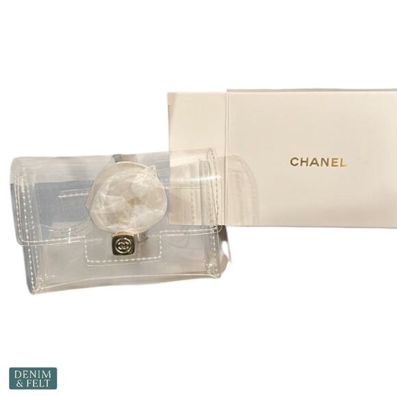 Chanel Makeup Clear Mini Belt Bag Transparent PVC Pouch Bum Bag Rare ~ NEW!! - Picture 9 of 14